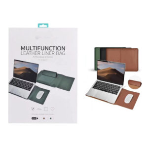 Coteetci Multifunction Leather Liner Bag for MacBook