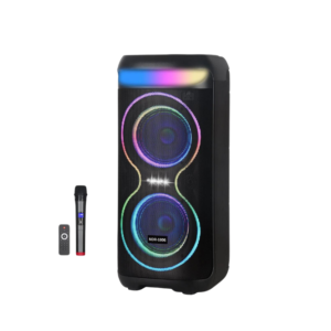 NDR-1806 Dual 6.5″ x2 Wireless Karaoke Speaker