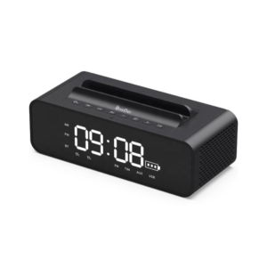 OneDer V06 Multifunctional Dual Alarm Clock LED Display Wireless Bluetooth Speaker