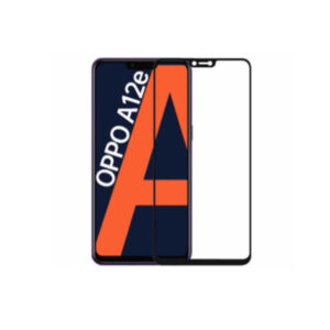 Oppo A12e Full Glue Tempered Glass Screen Protector