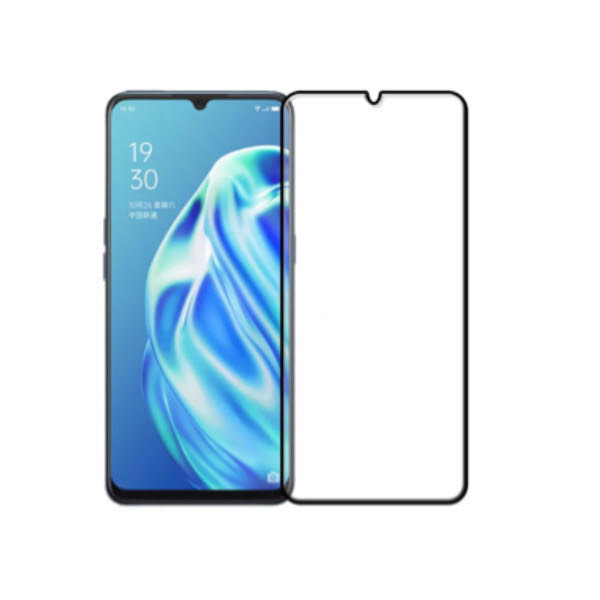 Oppo F15 Full Glue Tempered Glass Screen Protector