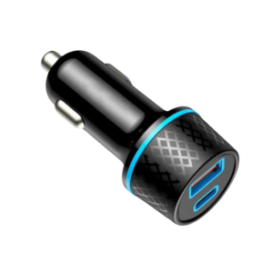 PD 38W PD & Fast Car Charger – Black