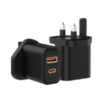 Recci RC55U PD 20W Fast Charger Black