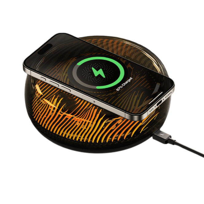 Recci RCW-42 Mars Series 15W Wireless Charger – Black