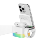 Recci RCW-46 4 in 1 Wireless Charger – White