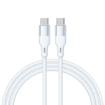 Recci RS22CC PD 100w Excellence Type-C To Type-C 150cm Cable White