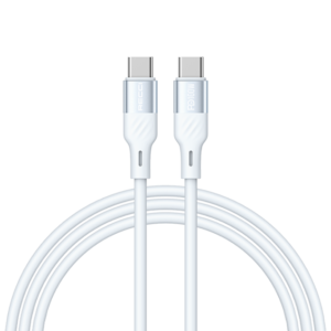 Recci RS22CC PD 100w Excellence Type-C To Type-C 150cm Cable White