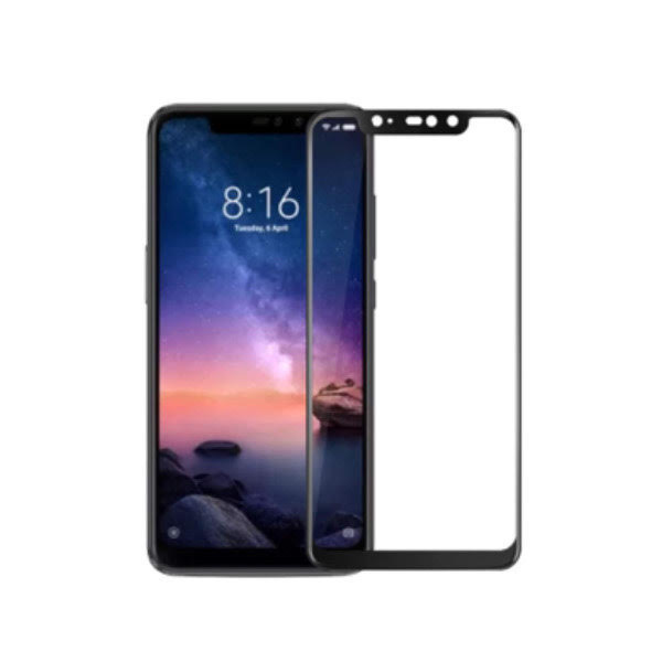 Redmi 6 Plus Full Glue Tempered Glass Screen Protector