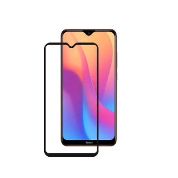 Redmi 8A Full Glue Tempered Glass Screen Protector
