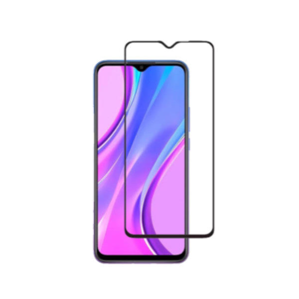 Redmi 9 Full Glue Tempered Glass Screen Protector