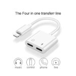 Remax RL-LA07i Dual Lightning Ports Audio Adapter Converter