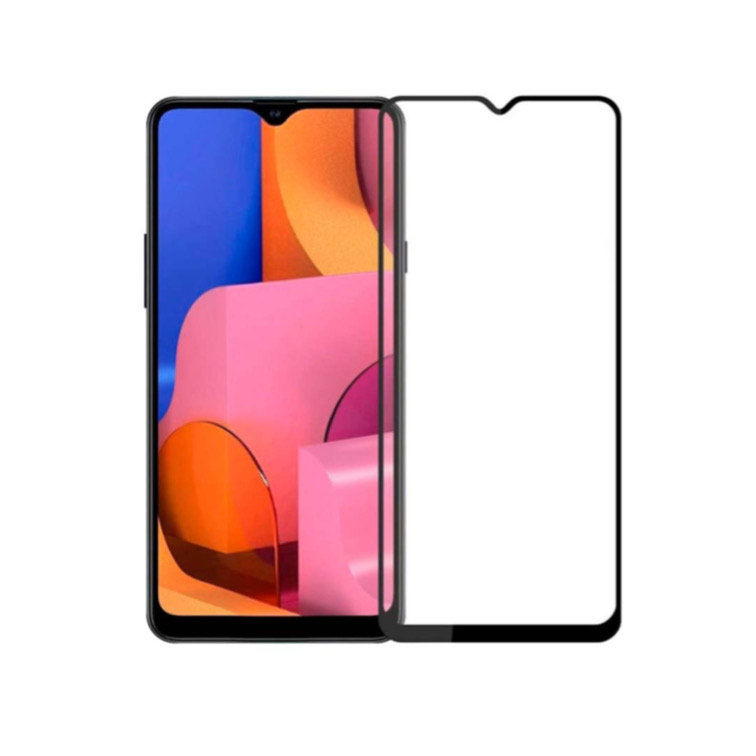 Samsung Galaxy A20s Full Glue Tempered Glass Screen Protector