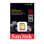 SanDisk Extreme 32GB SDHC 90 MB/S UHS-I Memory Card