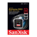 SanDisk Extreme Pro 32GB SDHC 300 MB/S UHS-II Memory Card
