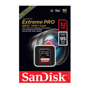SanDisk Extreme Pro 32GB SDHC 95 MB/S UHS-I Memory Card