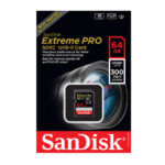 SanDisk Extreme Pro 64GB SDHC 300 MB/S UHS-II Memory Card