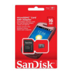 SanDisk Micro SD 16GB Flash Memory Card Class 4