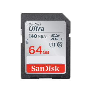 SanDisk Ultra Series 64GB SDXC up to 140MB/s Memory Card