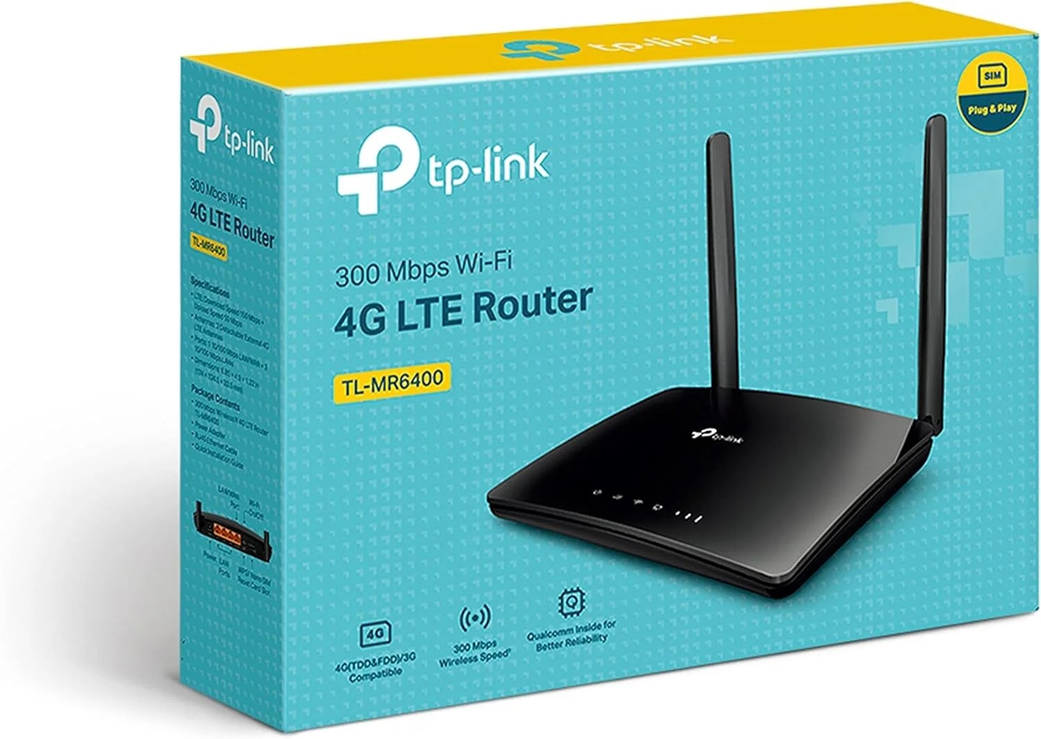 TP-Link MR6400 | 300 Mbps Wireless N 4G LTE Router