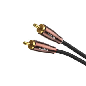 Ugreen 10190 RCA Coaxial Cable Copper Case Braid Cable 2M