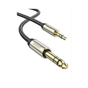 Ugreen 10630 3.5mm To 6.35mm TRS Stereo Audio Cable 5m – Gray