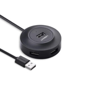 Ugreen 20277 4-port Usb 2.0 Hub 480mbps