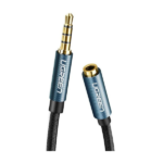 Ugreen 40673 3.5mm Male To 3.5mm Female Extension Braid 1M