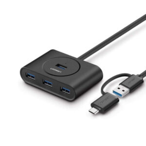 Ugreen 40850 USB 3.0 Hub With Type C Port 1m