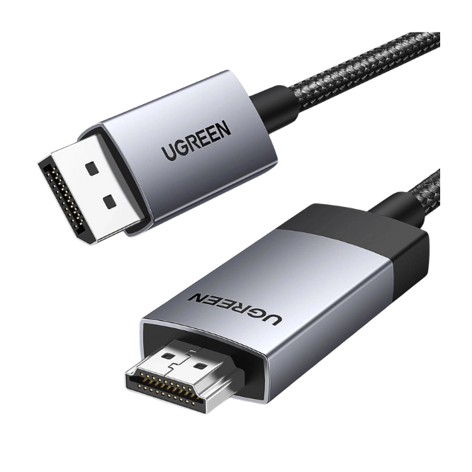 Ugreen 25491 Displayport To HDMI 4K Cable 3M