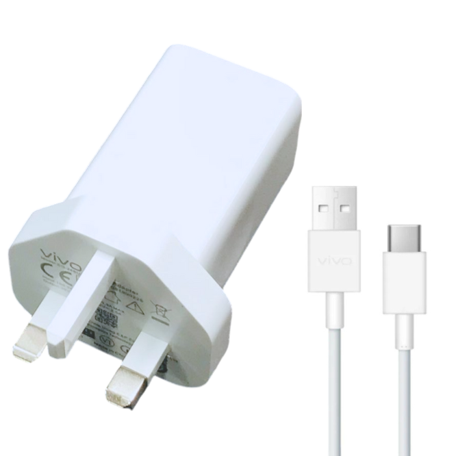 Vivo 200W Flashcharge Charger With Type-C To USB Cable