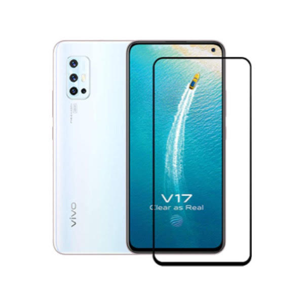 Vivo V17 Full Glue Tempered Glass Screen Protector