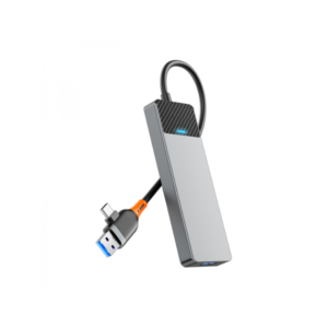 WiWU A431C Linker Series USB-A&C 4-in-1 Hub Adapter