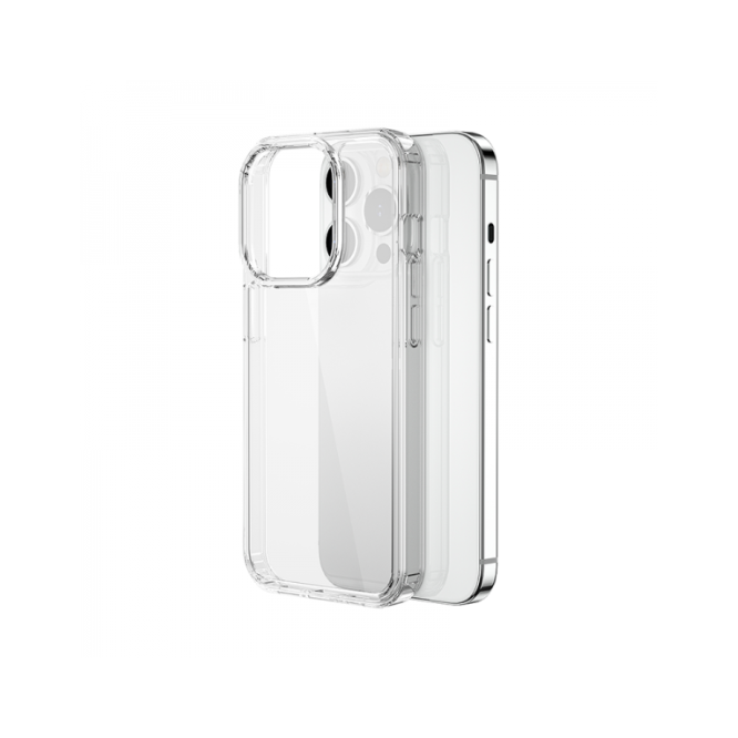 WiWU MCC-101 Premium Crystal Magnetic Case iPhone 15 Series – Transparent