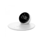 WiWU WI-W017 15W Wireless Charger With Digital Alarm Clock And Bluetooth Speaker
