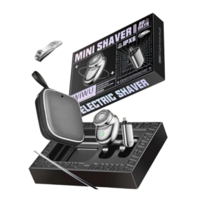 Wiwu SH006 Mini Electric Shaver Set – Silver
