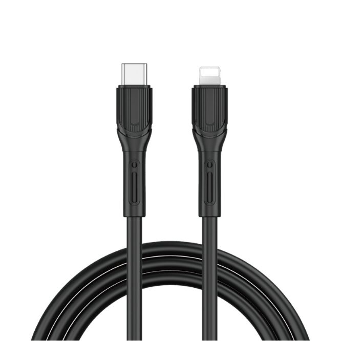 Wiwu WI-C005 Armor 20W Type-C To Lightning Charging Cable 1M