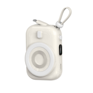 Wiwu Wi-P041 10000mAH Magnetic Power Bank – White