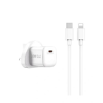 Wiwu Wi-U006 Nano 30W Gan PD Charger Eu – White