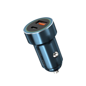 XO car charger CC32 PD QC 3.0 20W 1 USB 1 USB-C black