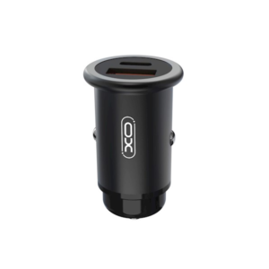 XO car charger CC38 PD QC 3.0 20W 1 USB 1 USB-C black