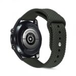 Braided Silicone Loop Strap for 22mm Watches