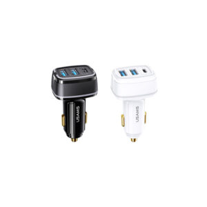 USAMS 80W 3 Ports Fast Car Charger