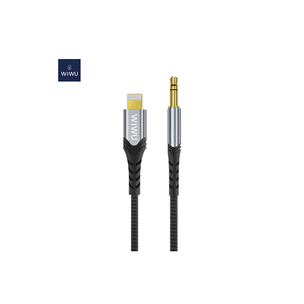 WIWU AUX Stereo Cable 3.5MM to Lightning 1.5M YP02