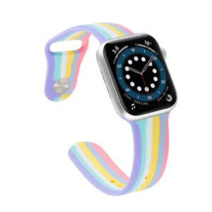 Rainbow Silicone Strap for iWatch 42mm & 44mm