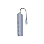 Coteetci MB1084 TF/SD Reader 6 in 1 Type-C Hub Adapter