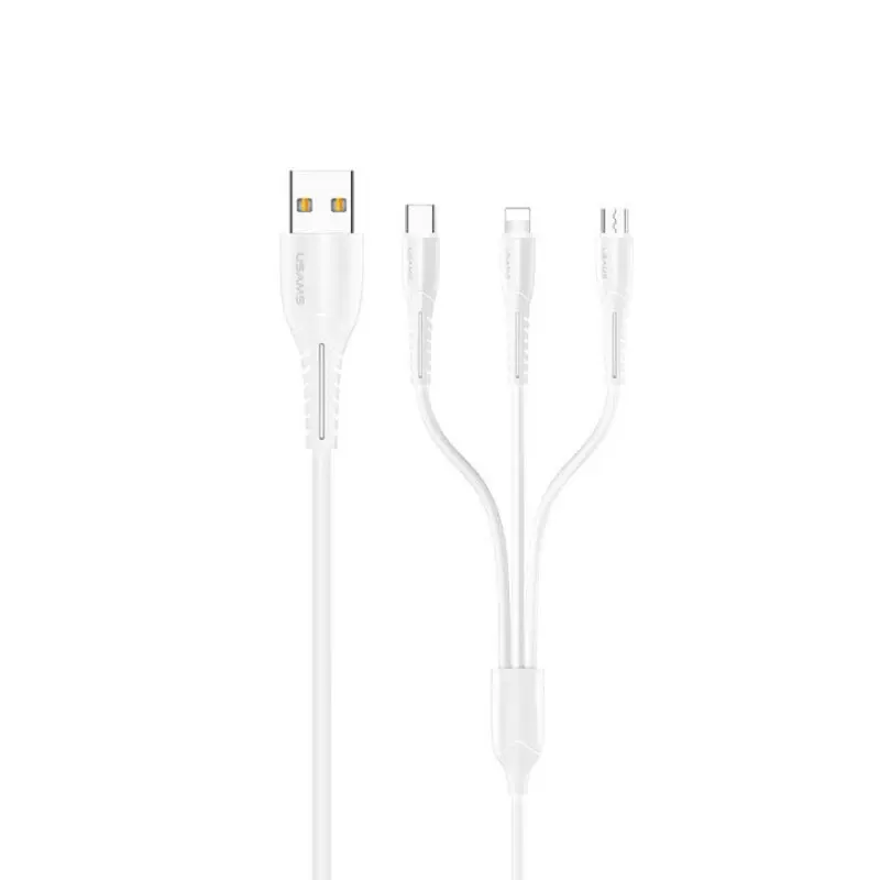 Usams 3in1 Send-Tu Series Travel Charger Kit (T20)