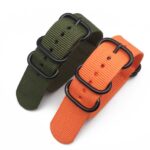 Heavy Duty Nylon Zulu Strap for 22mm Watches